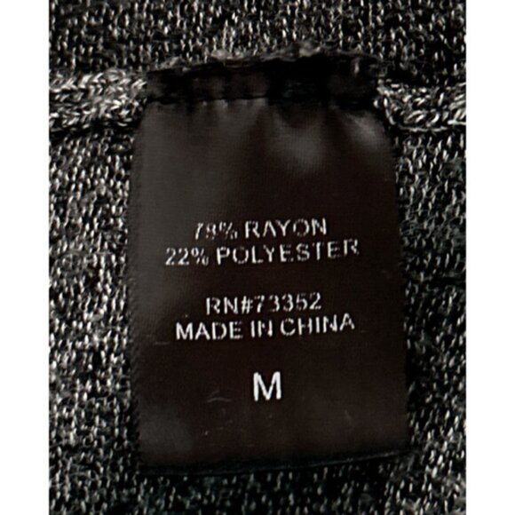 Women's Black w White Tribekka 44 Long Sleeve Cardigan w Pockets - Picture 5 of 5